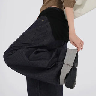 Anhi Non-Fade Button Jeans