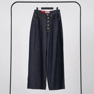 Anhi Non-Fade Button Jeans