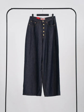 Anhi Non-Fade Button Jeans