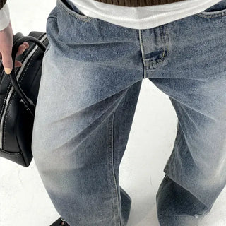 Coove Washed Slit Denim Pants