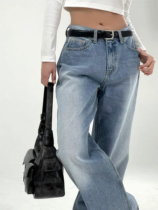 Coove Washed Slit Denim Pants