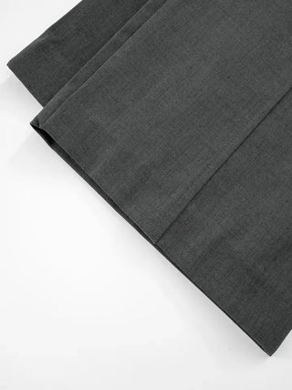 No-ring cut wide slacks