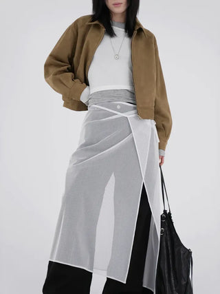 Naple casual suede jacket