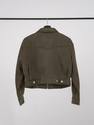 Naple casual suede jacket