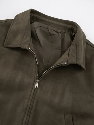 Naple casual suede jacket