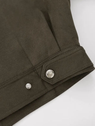 Naple casual suede jacket