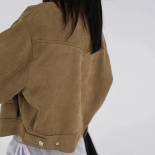 Naple casual suede jacket