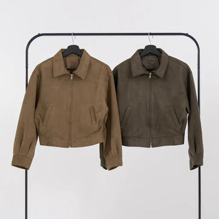 Naple casual suede jacket