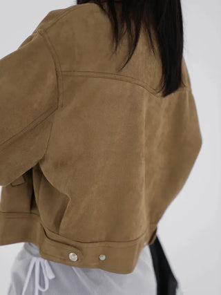 Naple casual suede jacket