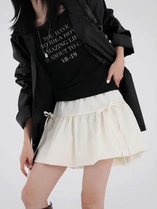 Myomi Ribbon Pumpkin Skirt