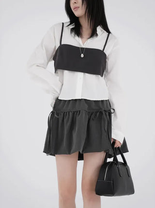 Myomi Ribbon Pumpkin Skirt