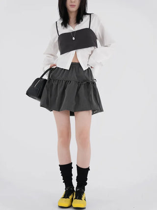 Myomi Ribbon Pumpkin Skirt