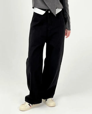 Riddell Low-Rise Cotton Pants