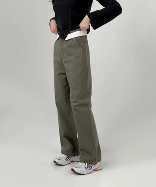 Riddell Low-Rise Cotton Pants