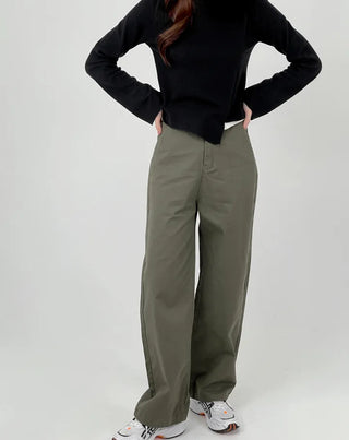 Riddell Low-Rise Cotton Pants