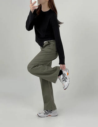 Riddell Low-Rise Cotton Pants