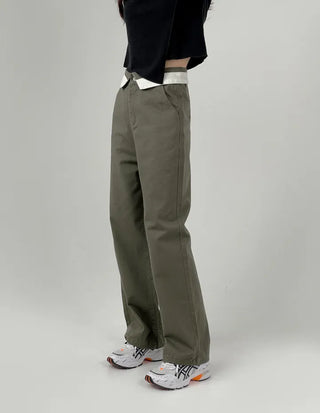 Riddell Low-Rise Cotton Pants