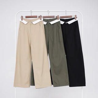 Riddell Low-Rise Cotton Pants