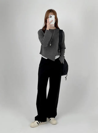 Riddell Low-Rise Cotton Pants