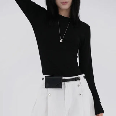 Illin Basic Ribbed Long Sleeve