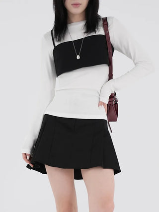 Illin Basic Ribbed Long Sleeve