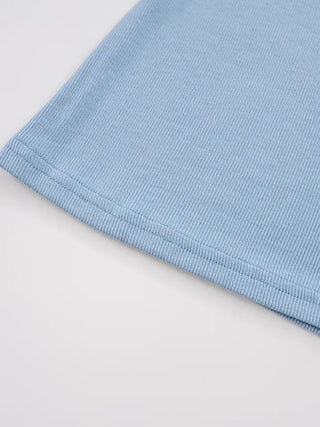Illin Basic Ribbed Long Sleeve