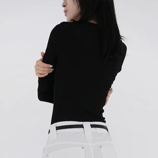 Illin Basic Ribbed Long Sleeve