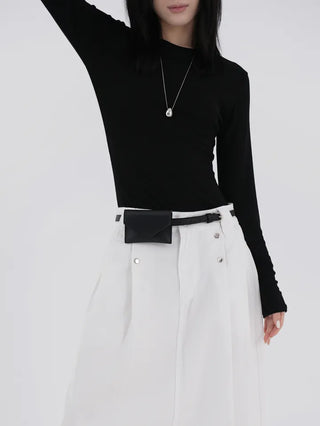 Illin Basic Ribbed Long Sleeve
