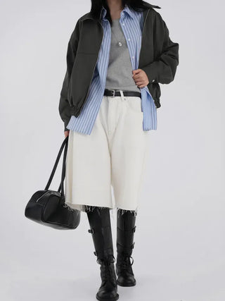 Poning Basic Striped Shirt