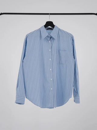 Poning Basic Striped Shirt