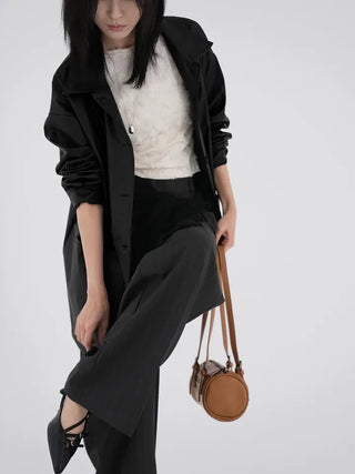 Zinnia Modern Striped Wide Slacks