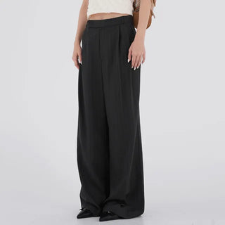 Zinnia Modern Striped Wide Slacks