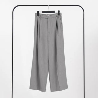 Zinnia Modern Striped Wide Slacks