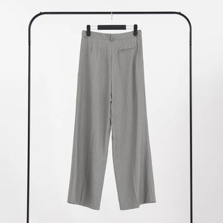 Zinnia Modern Striped Wide Slacks