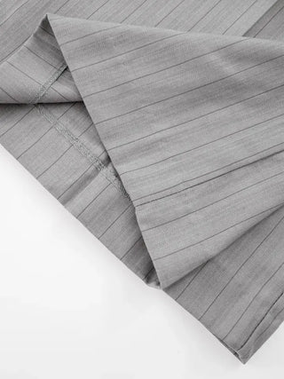 Zinnia Modern Striped Wide Slacks