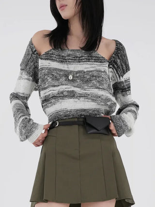 Giselle Ethnic Halter Bolero Knit