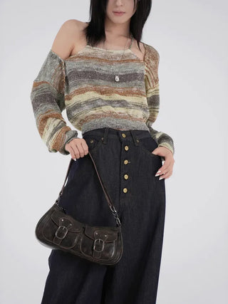 Giselle Ethnic Halter Bolero Knit