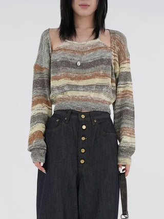 Giselle Ethnic Halter Bolero Knit