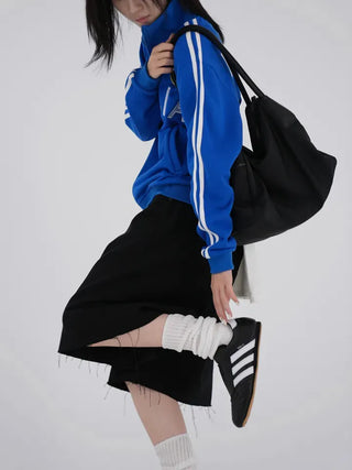 Focking Cotton Midi Shorts