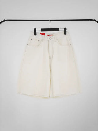 Focking Cotton Midi Shorts