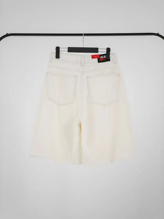 Focking Cotton Midi Shorts