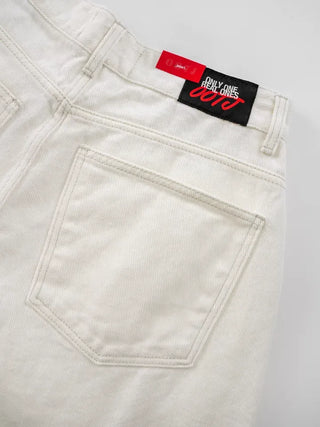 Focking Cotton Midi Shorts