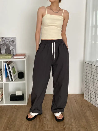 Tennis Crop Ribbed Sleeveless