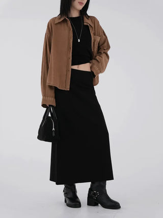 Juné Basic Long Skirt