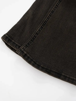 Oan bootcut washed denim pants