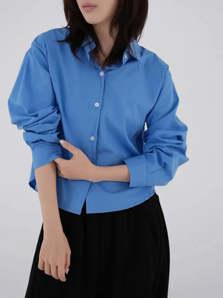 Delo Crop Basic Shirt