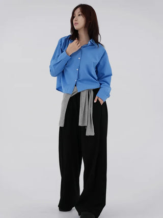 Delo Crop Basic Shirt