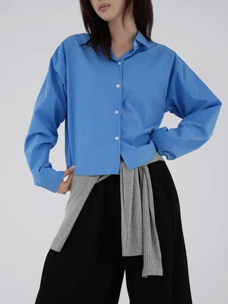 Delo Crop Basic Shirt