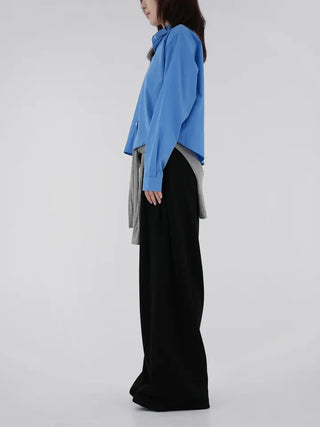 Delo Crop Basic Shirt