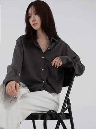 Delo Crop Basic Shirt